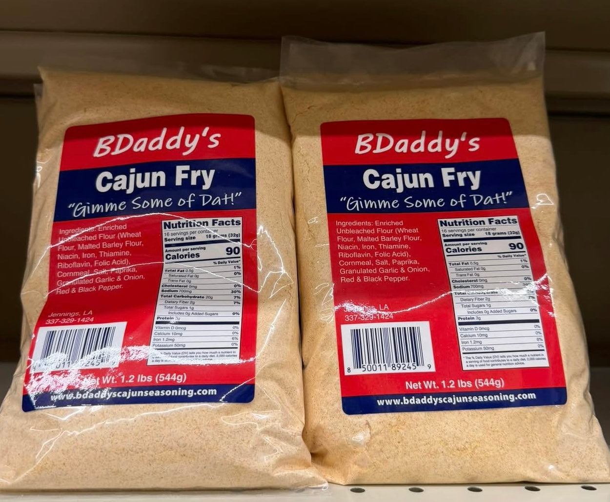 BDaddy’s Cajun Fry (1.2lbs)